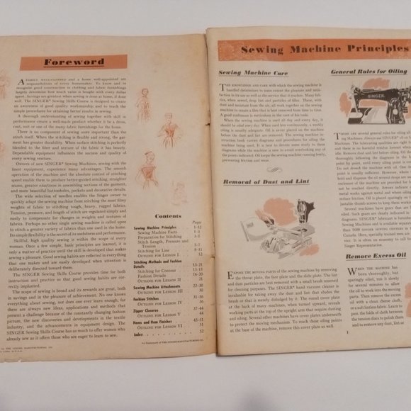 Two vintage sewing instruction booklets - 1950's - Picture 8 of 11